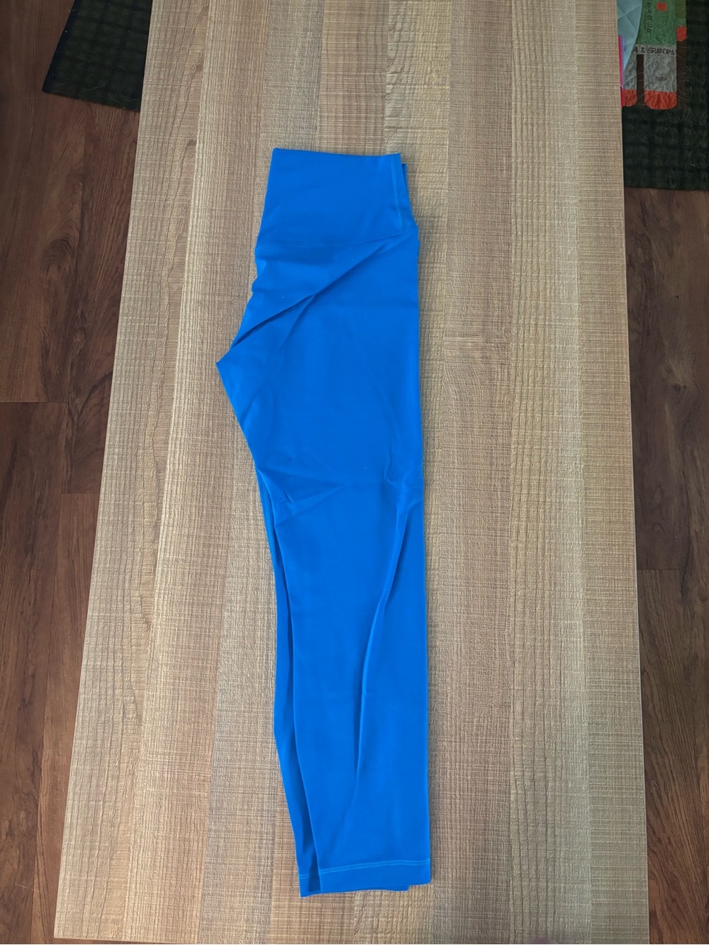 Blue Active Leggings